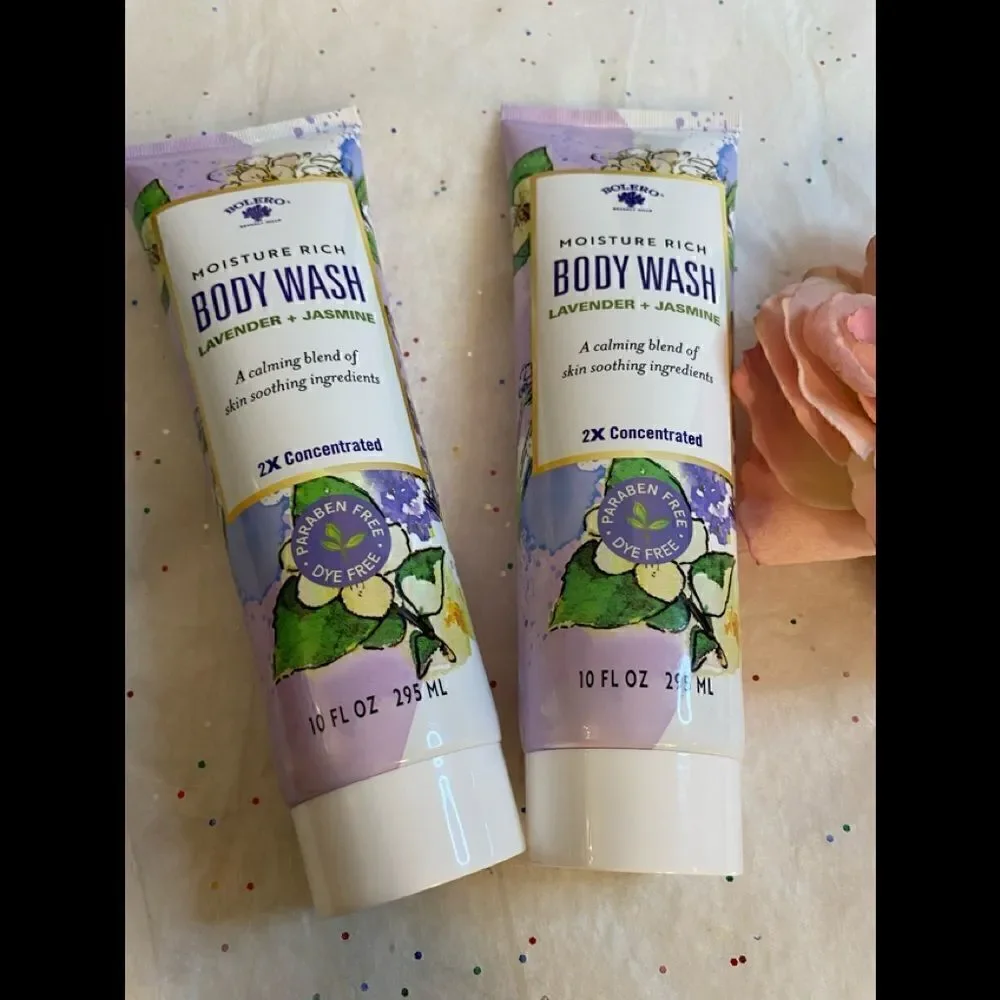 🛍Bolero Moisture Rich Body wash set of 2 10FLOZ